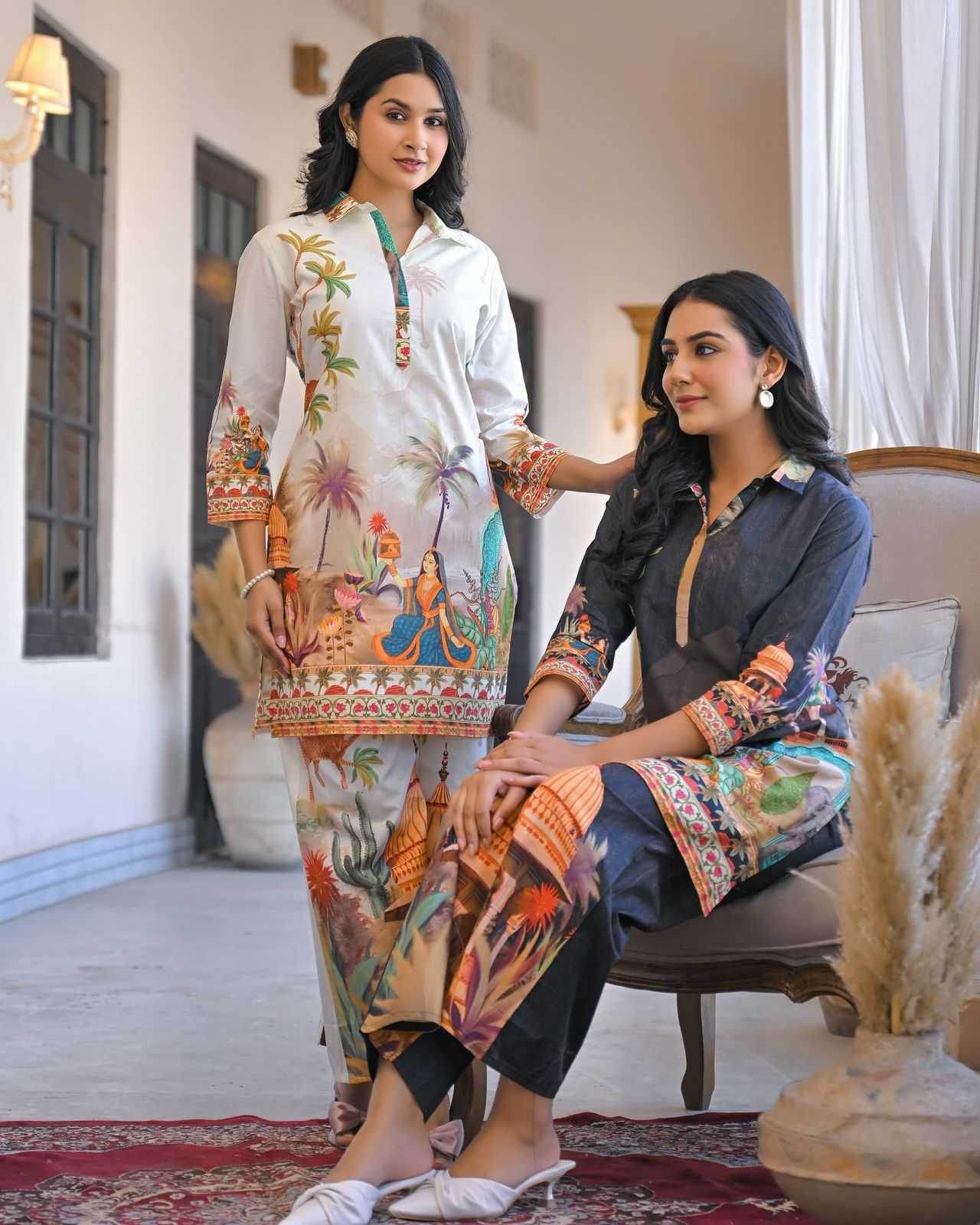 Soft Cotton Designer Kurti - MYLUXURY LANE ENTERPRISE